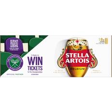 Stella Artois Belgium Premium Lager Beer 18 Pack 4.6% 18x44cl