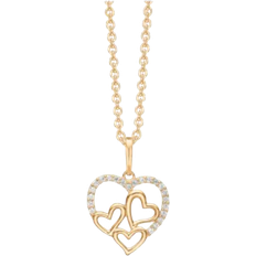 Støvring Design Necklace - Gold/Transparent