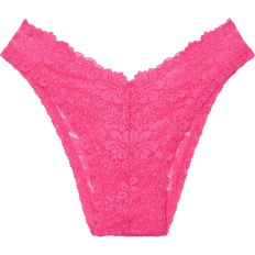 PINK Wink V-Front Brazilian Panty - Carmine Rose