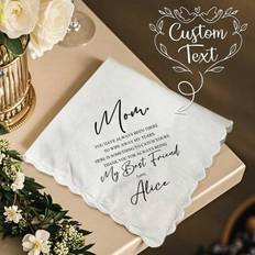 Shein Custom Text Wedding Handkerchief - Personalized