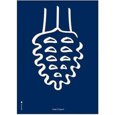 Brainchild Koglen-Streg-Bla Multi Patterned 50 x 70 cm Plakat