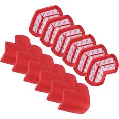 Red Home Safety Uxcell 12 Pack L-Shape Corner Protector