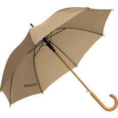 Trä Paraplyer Paraplyland Oscar Umbrella Beige