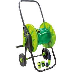 Hose Hangers St Helens Hose Cart with Wheels 50m Tap Adaptor 50m