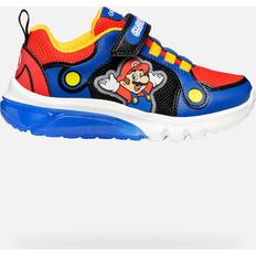 Geox Trainers Children's Shoes Geox Kids Ciberdron Nintendo Mario Trainers - Royal Blue