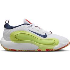 Yellow Basketball Shoes Children's Shoes Nike IsoFly Big Kids' Basketball Shoes - White
