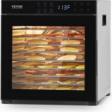 Dehydrator food VEVOR 10 Trays Food Dehydrator Machine Stainless Steel 1000W