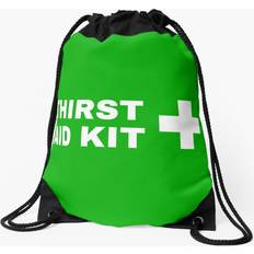 Green Gymsacks Famgem Drawstring Bag Thirst Aid Kit - Green