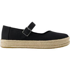 Black Espadrilles Toms Carolina Mary Jane Platform Espadrille SlipOn - Black