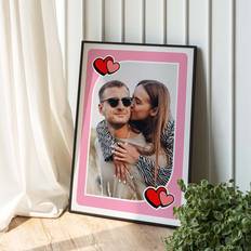 Interior Details Firebox Personalised Playing Card Photo Poster