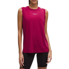 Lululemon Jersey Training Muscle Tank Top Long - Magenta Smoke
