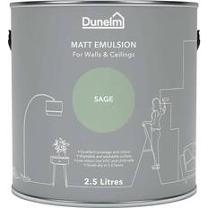 Paint Dunelm Sage Matt Wall Paint Sage 2.5L
