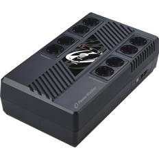 PowerWalker VI 1000 MS FR Interaktivt indgangsstik 1000 VA 600 W 8 AC stikkontakt(er)
