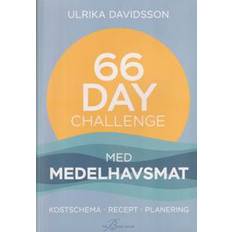 Ulrika davidsson 66 Day Challenge Med Medelhavsmat (Häftad, 2025)