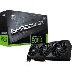 MSI GeForce RTX 5080 16G Shadow 3X OC Graphics Card NVIDIA 16 GB GDDR7