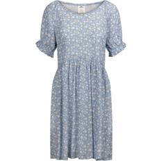 Trespass Dam Klänningar Trespass Margaret Short-Sleeved Casual Dress - Blue