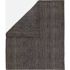 Marimekko Piccolo Black/Off-White Påslakan Svart, Beige (240x220cm)