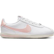 Nike Cortez Sneakers Athletic Shoes - White/Echo Pink