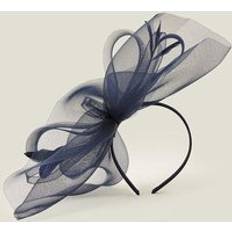 Blue Hats Accessorize Rhea Large Crin Fascinator - Navy
