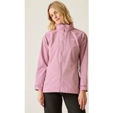 Pink - Women Rain Clothes Regatta Daysha II Waterproof Breathable Isotex Coat 8 - Purple