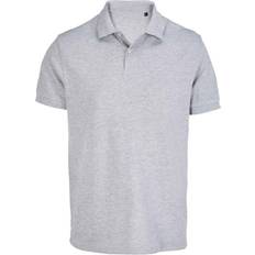 Solid Colours - Unisex Polo Shirts Sol's Pacific Marl Piqué Polo Shirt - Grey