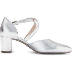 Heels & Pumps Gabor Gisele Womens Open Court Shoes - Silver