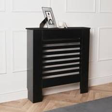 OHS Wooden Radiator Cover Side Board Shelf One Size