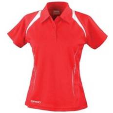 Red Polo Shirts Spiro Team Spirit Polo Shirt - Red