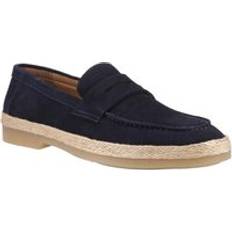 Blue Moccasins Hush Puppies Laurence Loafer - Navy