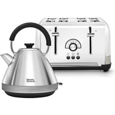Morphy Richards Electric Kettles - Silver Morphy Richards 950090 Venture Retro Kettle And Toaster Set