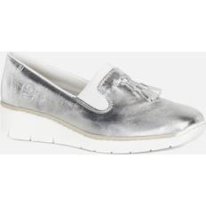 Rieker Loafers Rieker Gleam Tassel Loafers - Silver