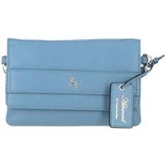 Ashwood Handbags Brinea Real Leather Crossbody Bag - Blue