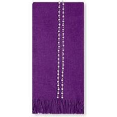 Viscose Accessories James Lakeland Pearl Purple Scarf - One Size
