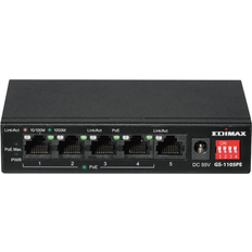 Poe switch 4 Edimax Gigabit PoE Switch 5 Portar