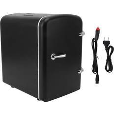 Fridges Cosy@home Mini Fridge 36W 4L 6cans Capacity Portable Travel Car Refrigerator Cooler Black