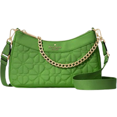 Kate Spade Flower Quilted Fabric Convertible Crossbody - KS Green