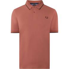 Orange Polo Shirts Fred Perry Twin Tipped Slim Fit Polo -