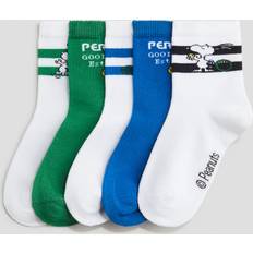 Green Socks Children's Clothing H&M Boys 5-Pack Patterned Socks - Green