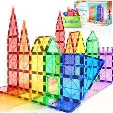 Coodoo Magnetic Tiles STEM Magnet Toys