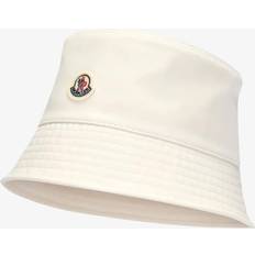Moncler Hats Moncler Logo Bucket Hat - Cream