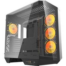 darkFlash DY470 Miditower Datorchassi 4 ARGB Fläktar