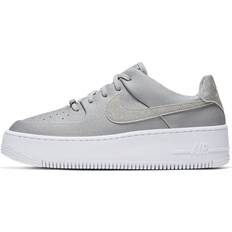 Nike Air Force 1 Sage Low Lx - Metallic Silver/White