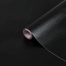 Adhesive Film on sale D-C-Fix Black Leather Effect Embossed Vinyl 90cm 15m x 90cm Adhesive Film