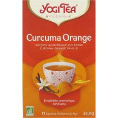 Yogi Te Yogi Tea Ekologisk Apelsin Gurkmeja Infusion 17 Dospåsar