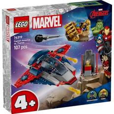 LEGO Marvel Captain America vs Thanos Super Hero Building Toy 76319