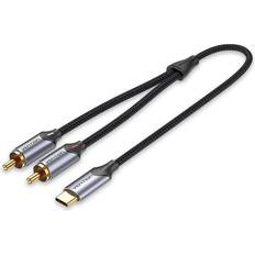 Vention Kabel USB-C Männlich zu 2 x RCA 50 cm
