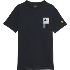 Lyle & Scott Kid's Disrupt Graphic Print T-shirt - Dark Navy (TSB2208V-Z271)