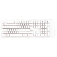 Ducky White Double-Shot PBT Keycap Set