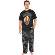 Marvel Deadpool Wolverine Pyjama Set - Black