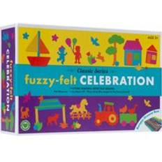 Peterkin Classic Fuzzy Felt Retro Celebration
